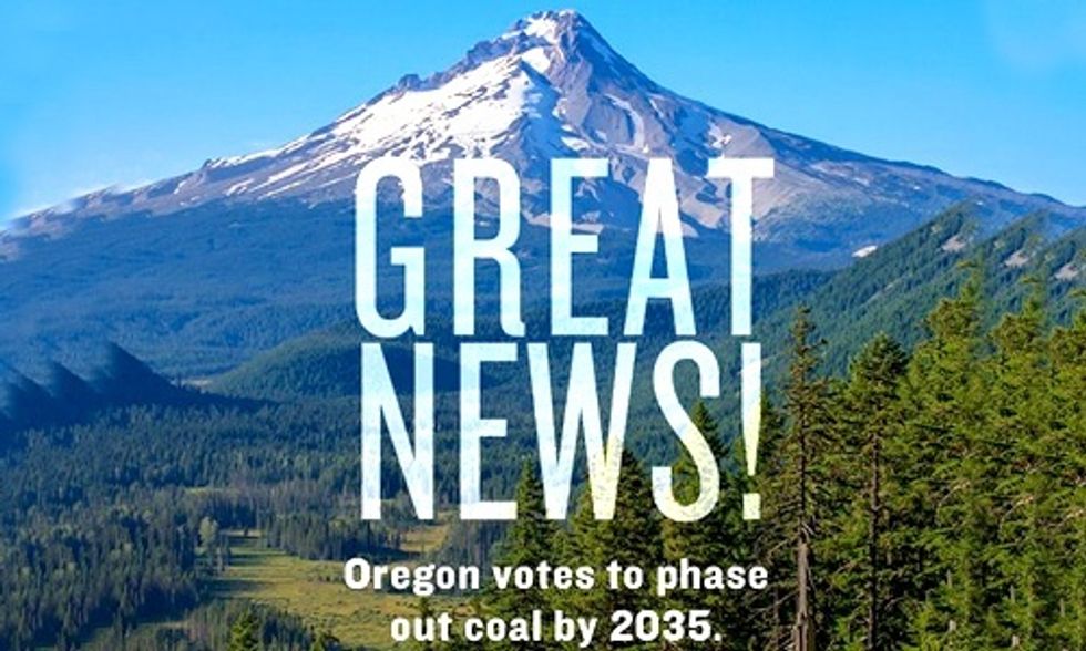 Oregon Passes Historic Bill to Phase Out Coal and Double Down on Renewables