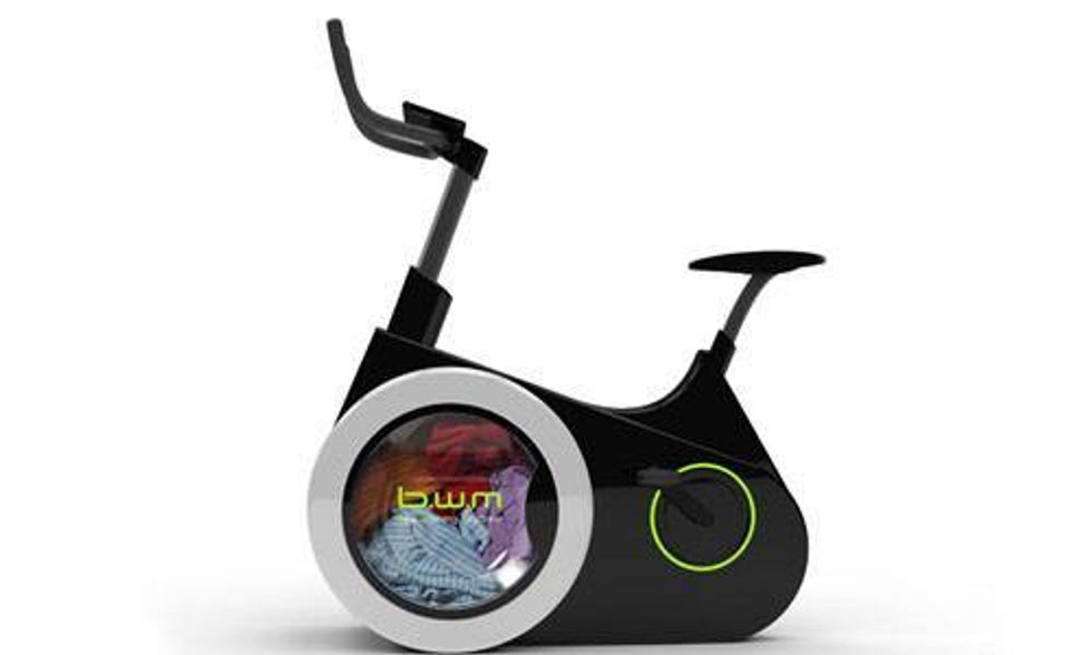 Bike Washing Machine Gives Whole New Meaning to 'Spin Cycle'