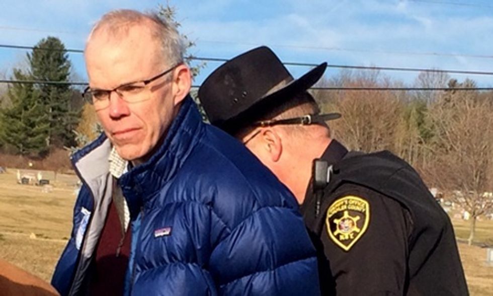 Bill McKibben Arrested + 56 Others in Ongoing Campaign Against Proposed Gas Storage at Seneca Lake