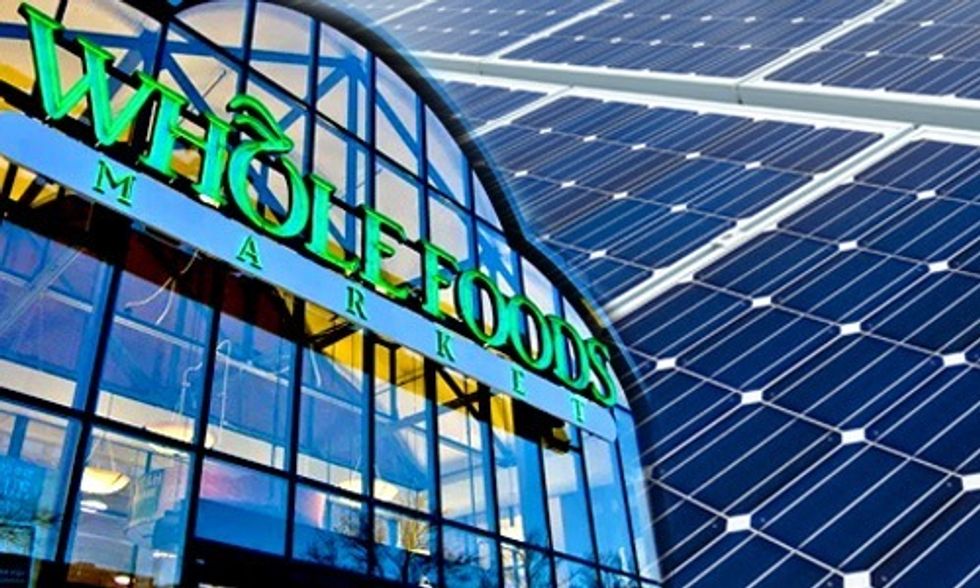 Whole Foods Teams Up With SolarCity, NRG to Install Solar on 100 Stores