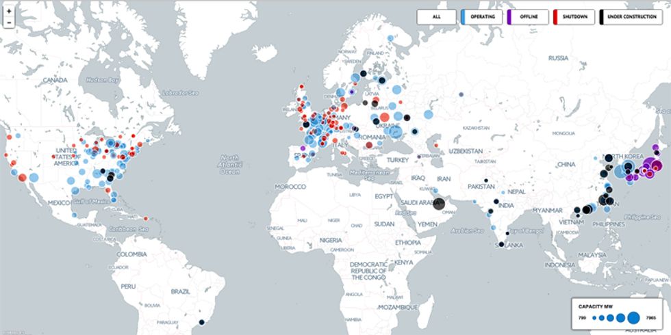 Interactive Map Details What You Need To Know About The Worlds Nuclear