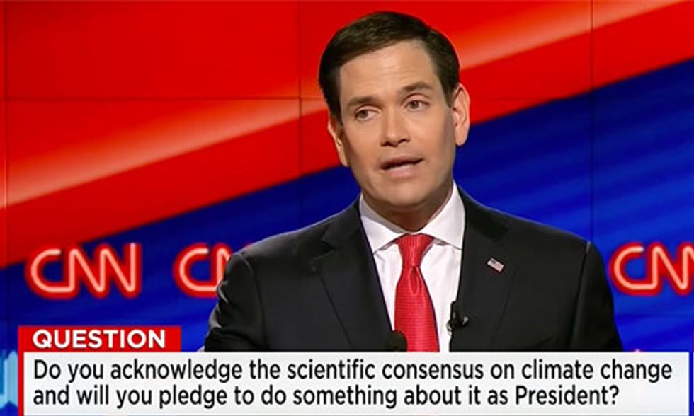 Republicans Finally Talk Climate Change at GOP Debate