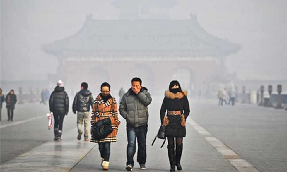 China Contributes 10% of Human Influence on Climate Change