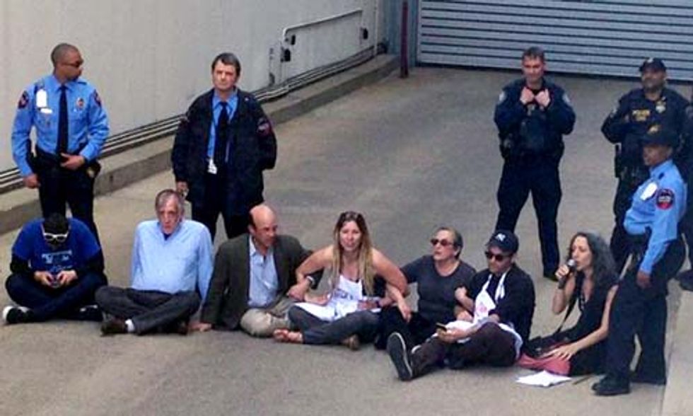 7 Arrested at 'Pancakes Not Pipelines' Protest at FERC