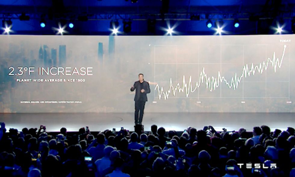 Elon Musk Unveils Tesla Model 3: Accelerating Sustainable Transport Is 'Important for the Future of the World'