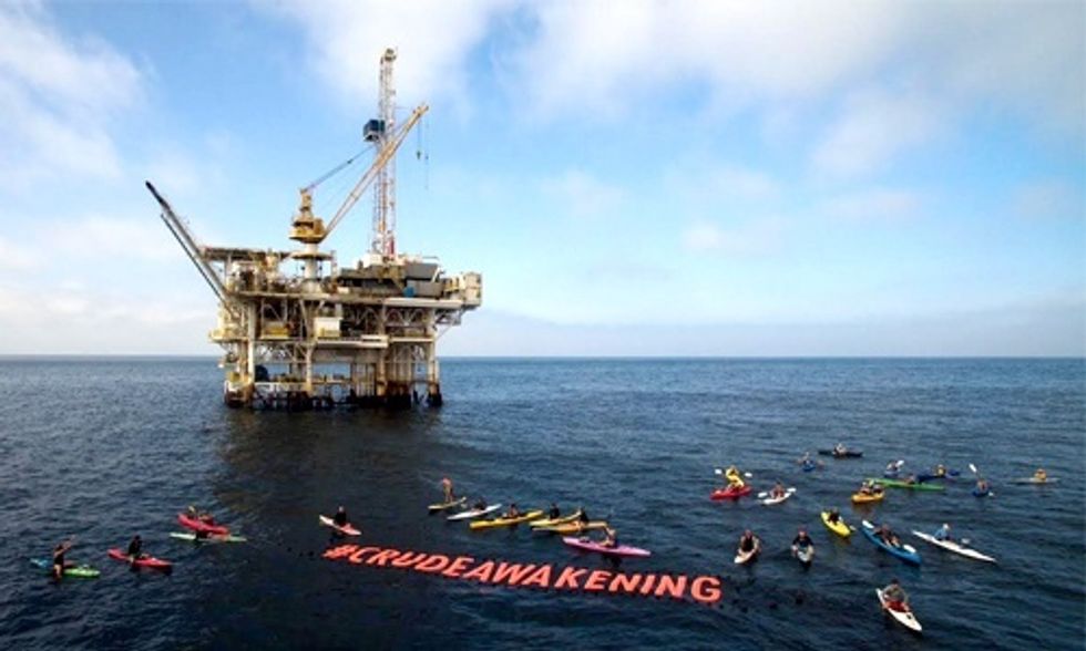 Activists Take to the Sea to Help Stop Future Oil Spills