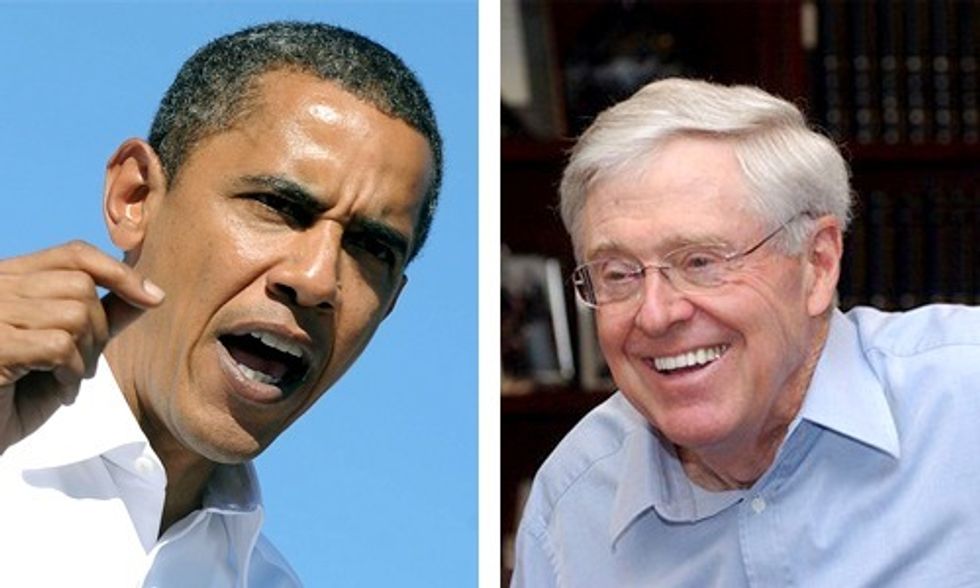 White House Fires Back at Charles Koch