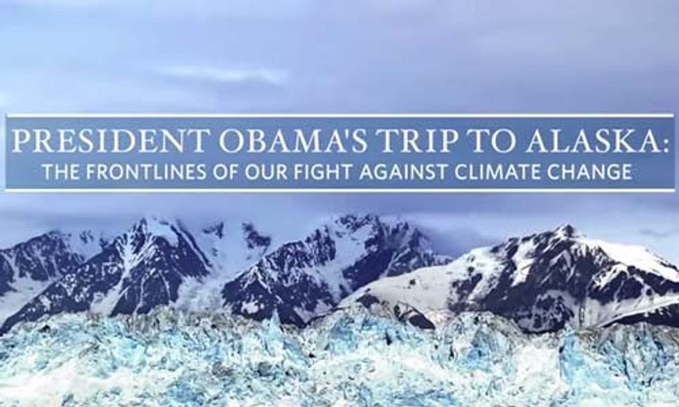 Obama Heads to Alaska as Climate Groups Cry 'Hypocrisy' Over Decision to Drill in the Arctic