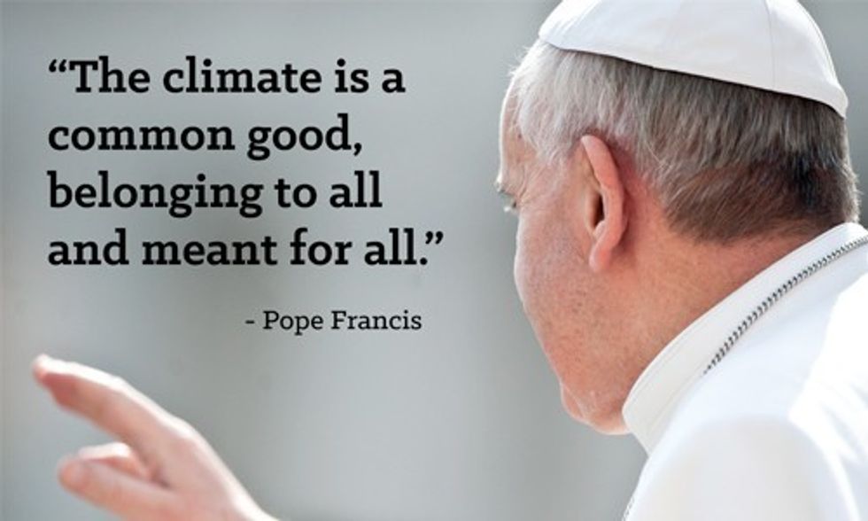 Pope Francis: The Rich and Powerful Need to 'Care' for the Planet