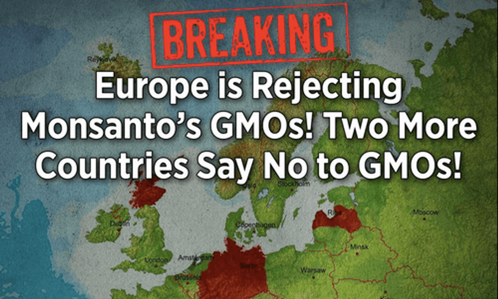Two More European Countries Ban Monsanto's GMO Crops