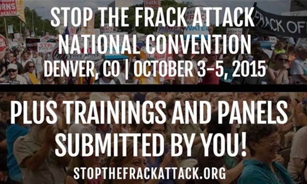 Stop the Frack Attack National Summit Oct. 3-5
