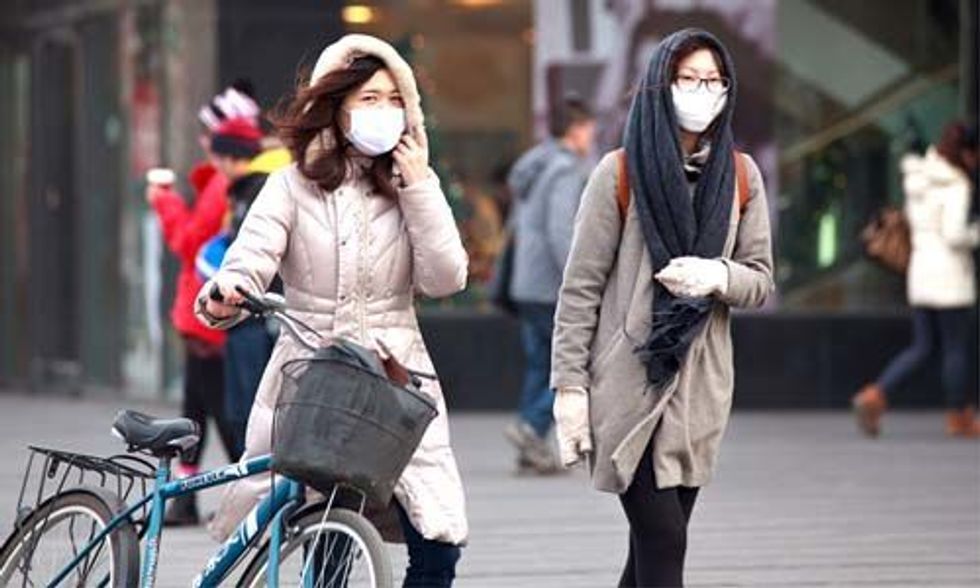 Real-Time Map Reveals China's Deadly Air Pollution