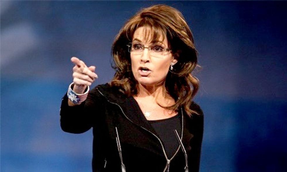 Sarah Palin Blasts Obama Claiming Glaciers Are Growing and Man Isn't to Blame for Climate Change