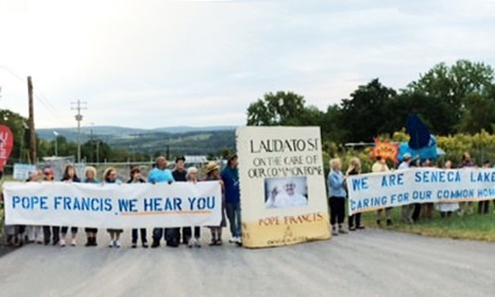 28 Arrested Saying: 'Pope Francis, We Hear You'