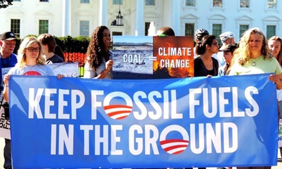 400 Groups to Obama: Keep Fossil Fuels in the Ground