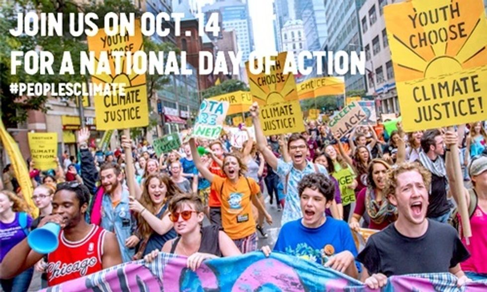 Join National Day of Action Oct. 14 and Demand Leaders Tackle Climate Change