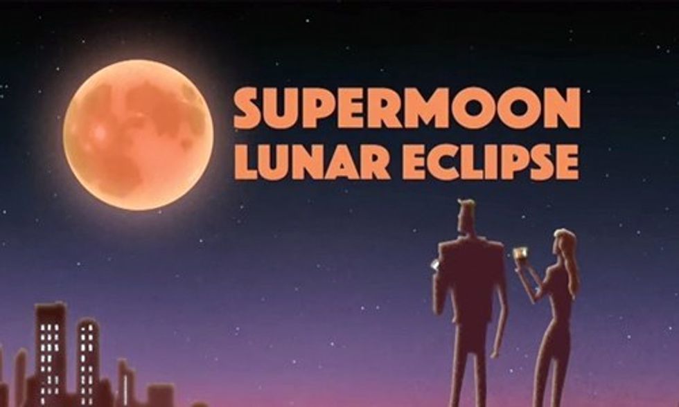 When and Where to See the Super-Rare Supermoon Lunar Eclipse