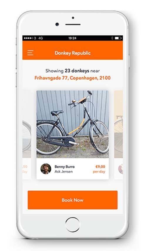 uber bicycle app