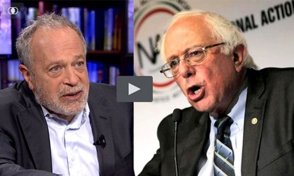 Robert Reich: Why Bernie Sanders Is So Popular