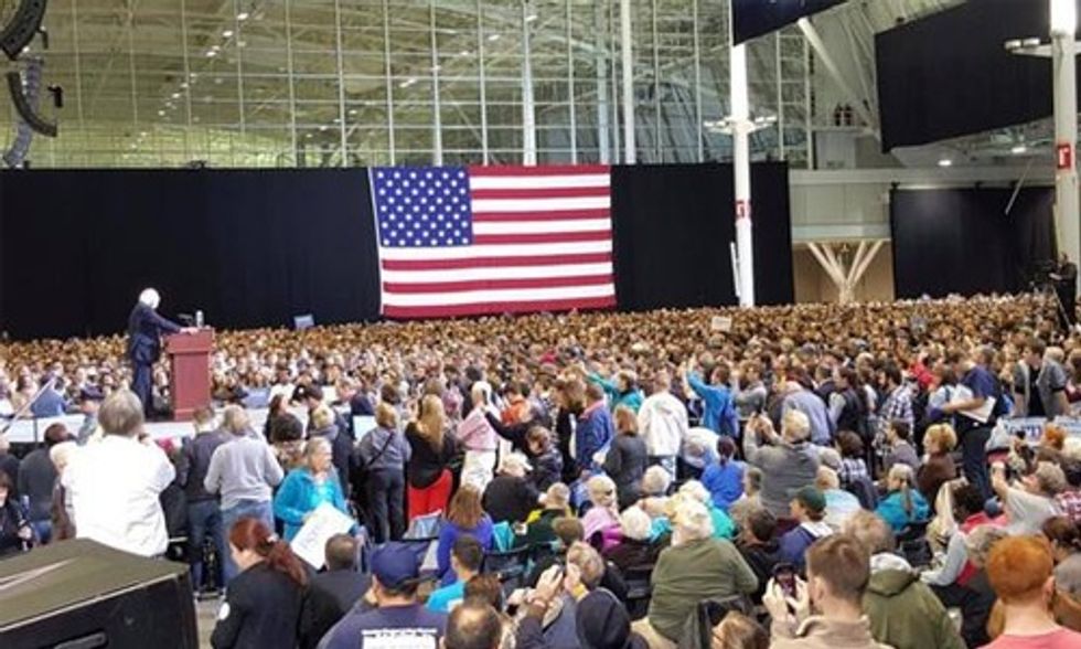 Bernie Sanders Goes Big in Boston Calling for a 'Political Revolution'