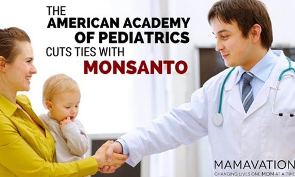 Confirmed: American Academy of Pediatrics Cuts Ties With Monsanto
