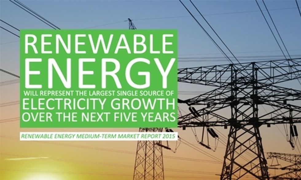 26% of the World Will Run on Renewables by 2020, Says IEA