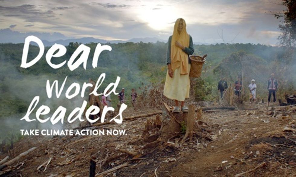 Dear World Leaders, Take Climate Action Now