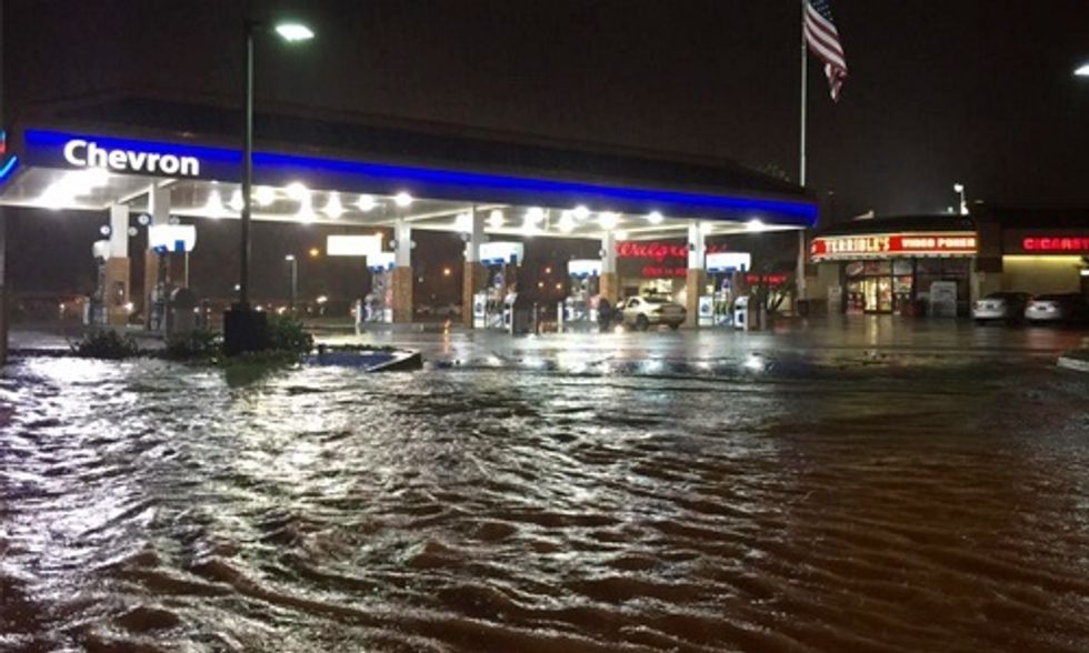 Record Rainfall Hits Vegas, 15 Dead in South Carolina's Historic Flooding