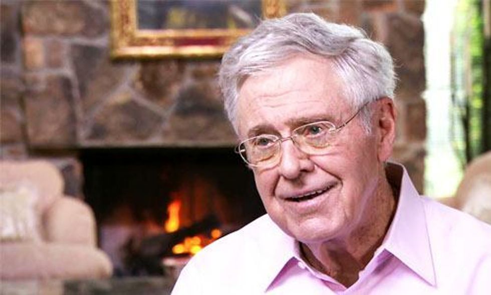 Charles Koch Misled CBS: The Kochs' Political Spending Is Not Publicly Disclosed