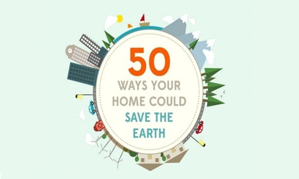 50 Ways You Can Help Save the Earth
