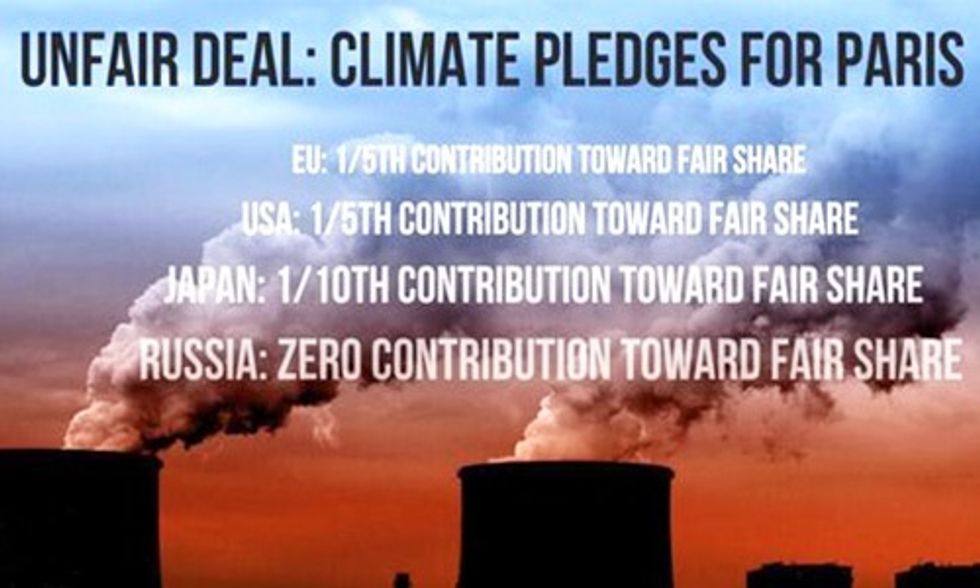 Rich Nations Failing to Do 'Fair Share' to Fight Climate Change