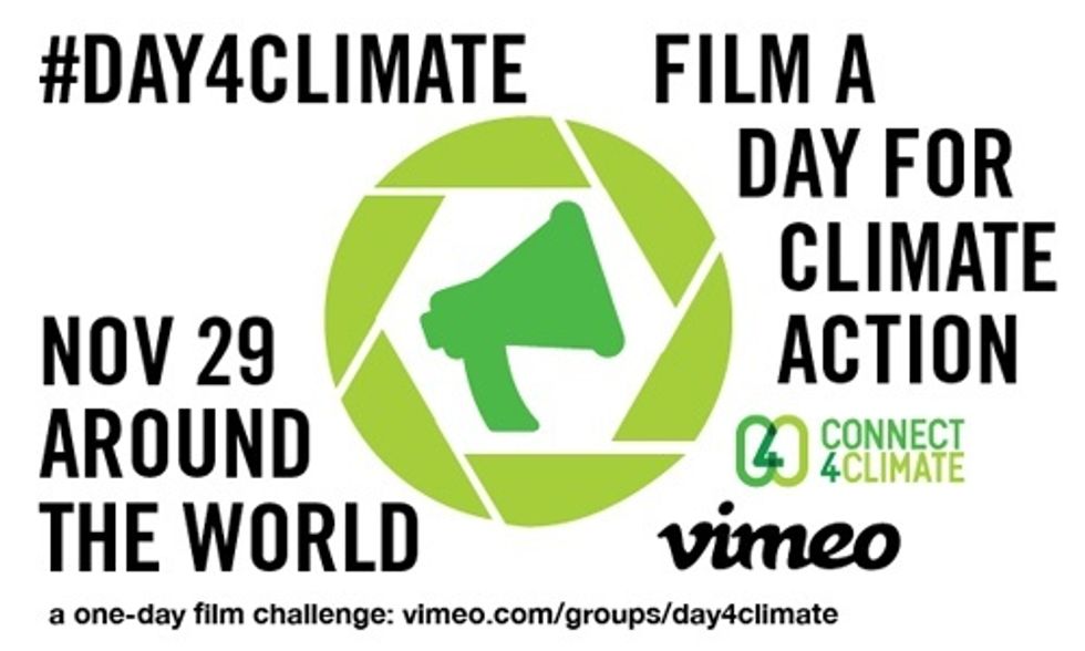 Film a Day of Climate Action Nov. 29