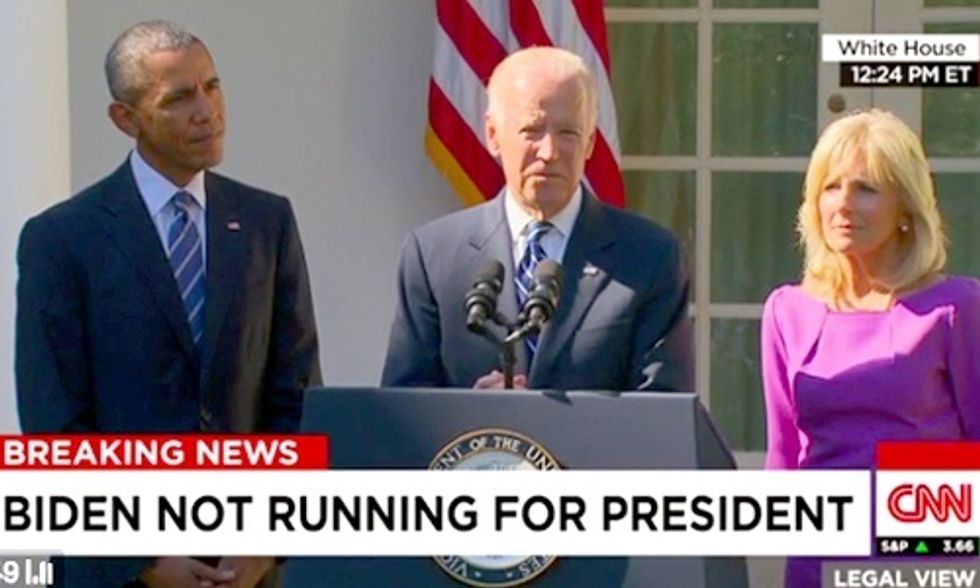 Joe Biden Will Not Run for President in 2016