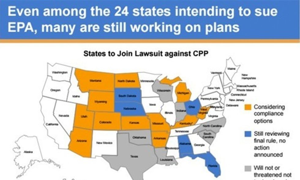 24 States Sue Obama Over Clean Power Plan