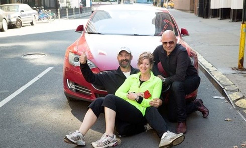 Tesla Model S Drivers Set Record-Breaking Cross Country Trip Using Autopilot Almost Entire Time