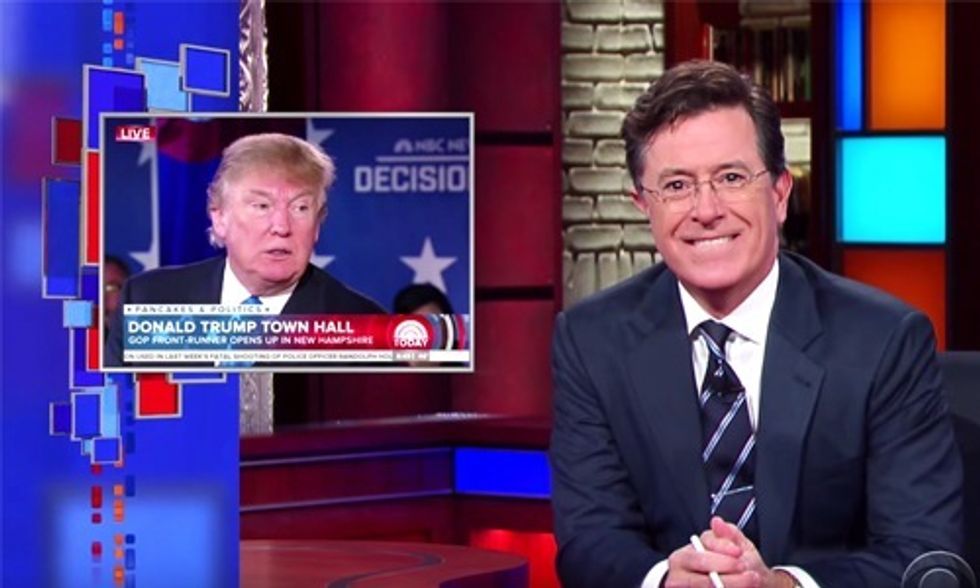 Colbert Rips Into Trump for 'Small Loan of a Million Dollars' Comment