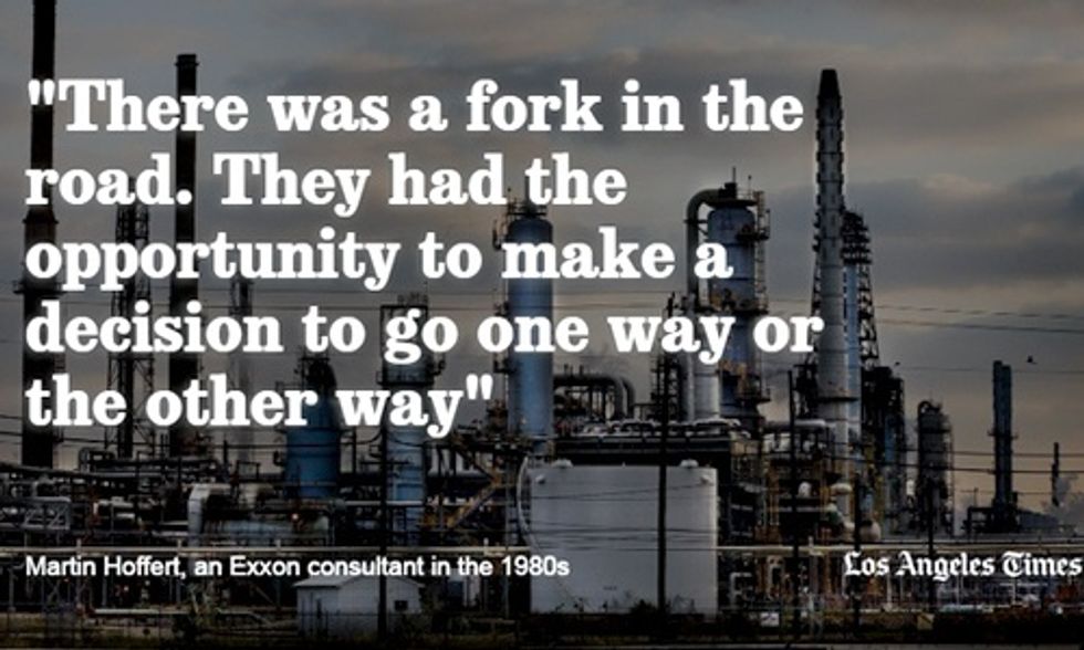 Hillary Clinton Calls for Federal Investigation of Exxon