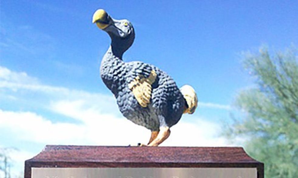 Monsanto Wins Rubber Dodo Award