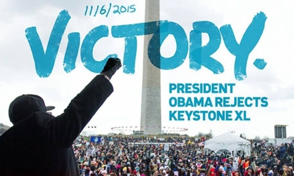 Breaking: President Obama Rejects Keystone XL Pipeline