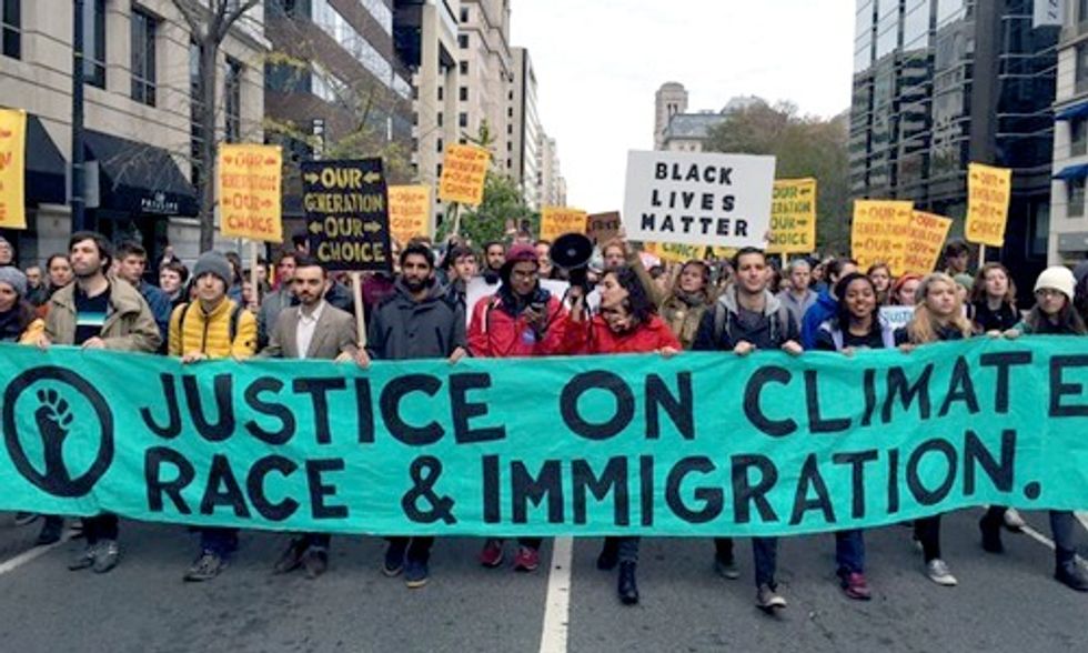 1,000 Youth Take to the Streets Demanding Climate Justice