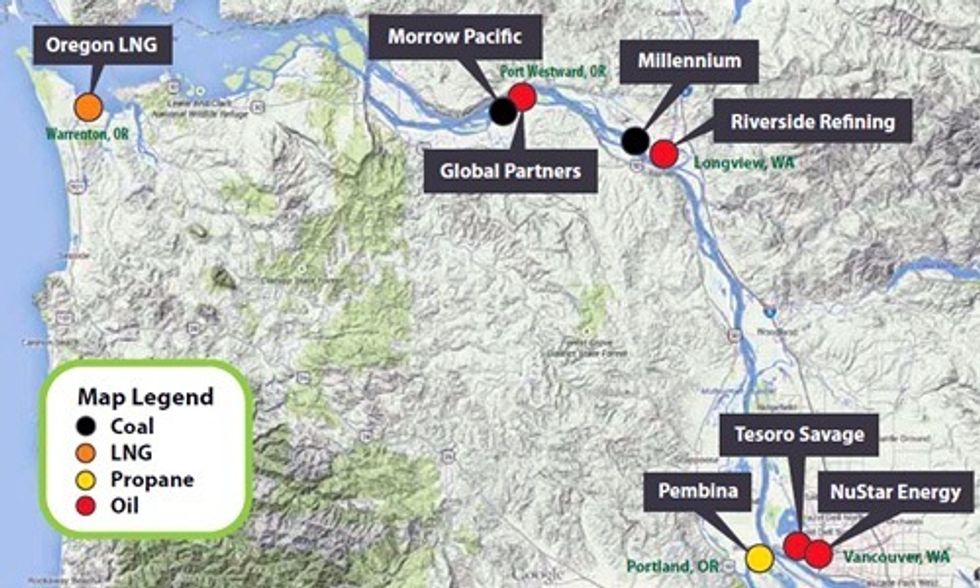 Portland Bans Fossil Fuel Export