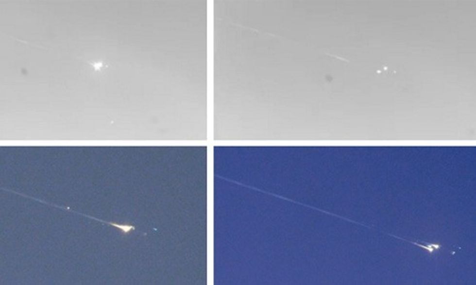 Massive Space Junk Crashes Into Earth's Atmosphere
