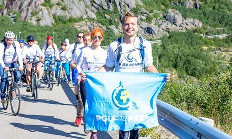Meet the Climate Scientists Travelling by Bike and Foot from the Poles to Paris
