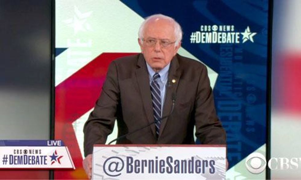 Bernie Sanders: 'Climate Change Is Directly Related to the Growth of Terrorism'