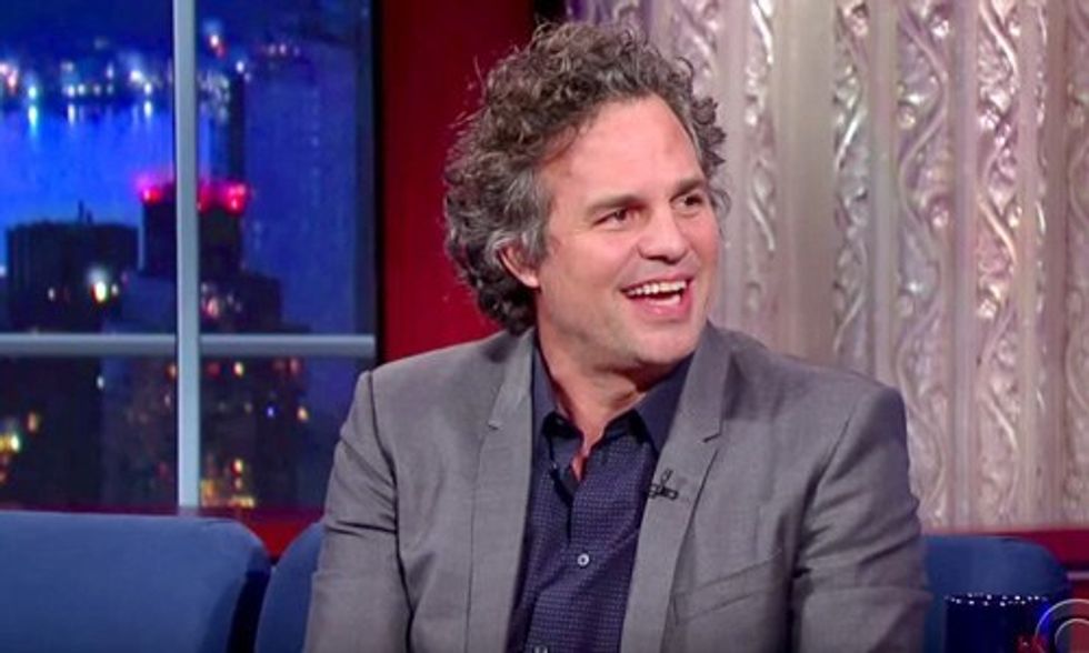 Mark Ruffalo Is 'Berning Up'
