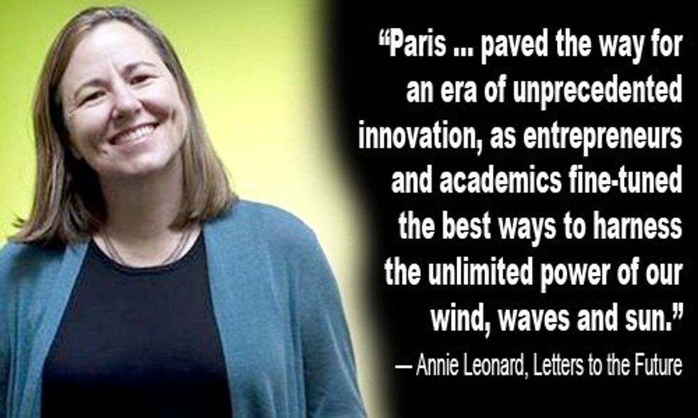 Annie Leonard's Letter to the Future