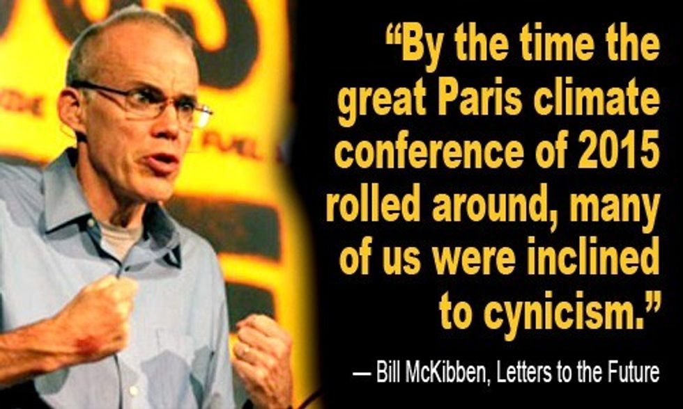 Bill McKibben's Letter to the Future