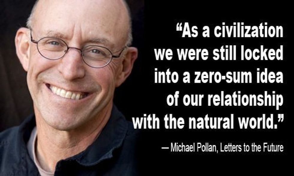 Michael Pollan's Letter to the Future