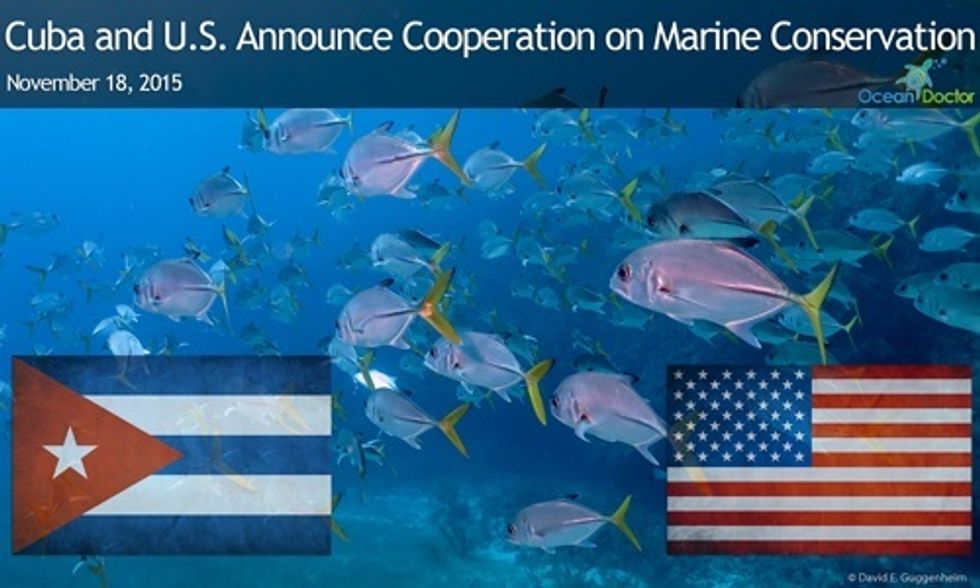 Cuba and U.S. Announce Historic Partnership on Marine Conservation
