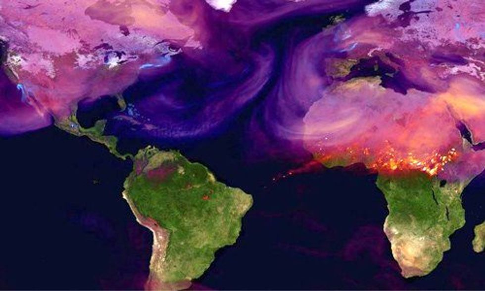NASA Carbon Map Shows Which Countries are Polluting the World